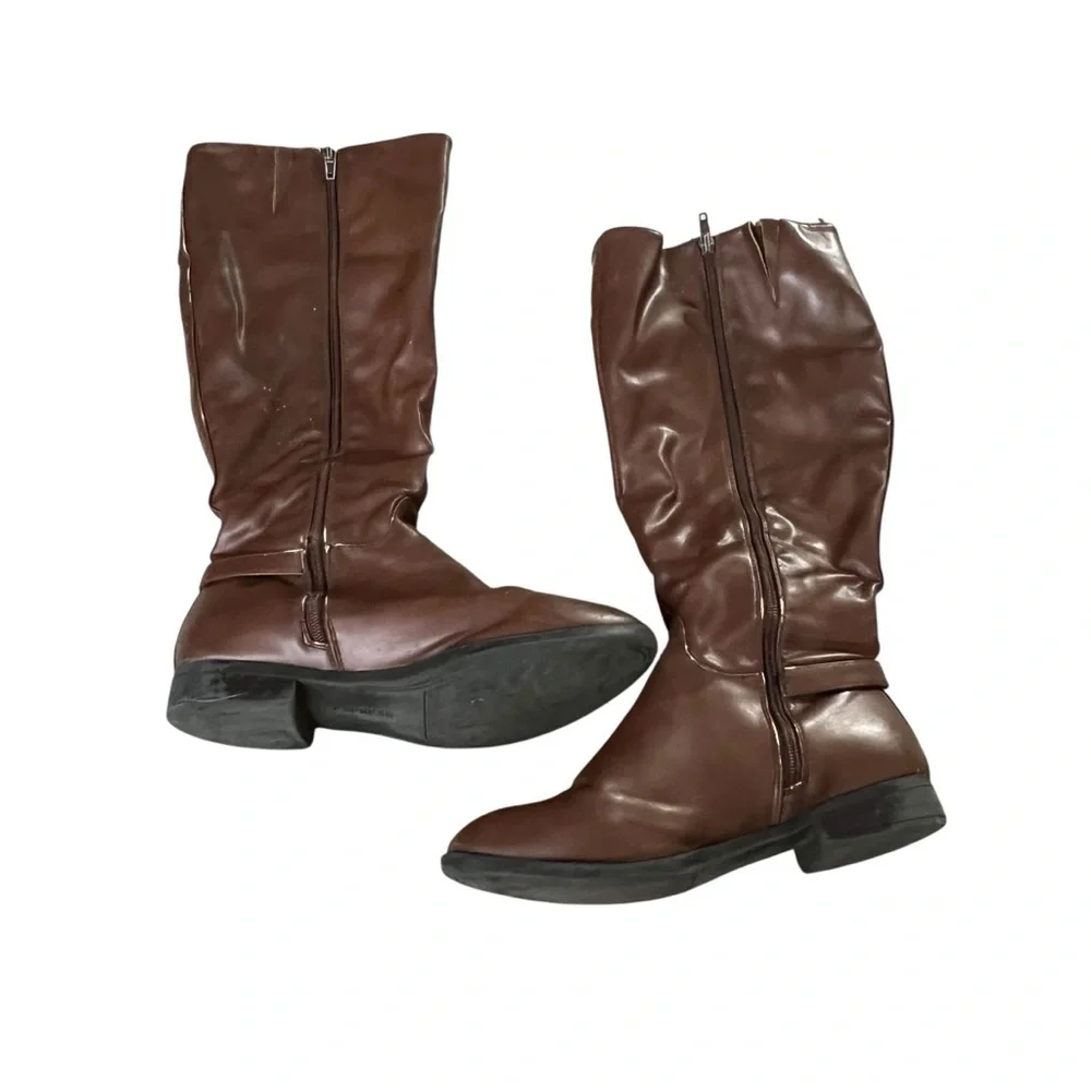 EXPRESS Brown Riding Boots Sz 9